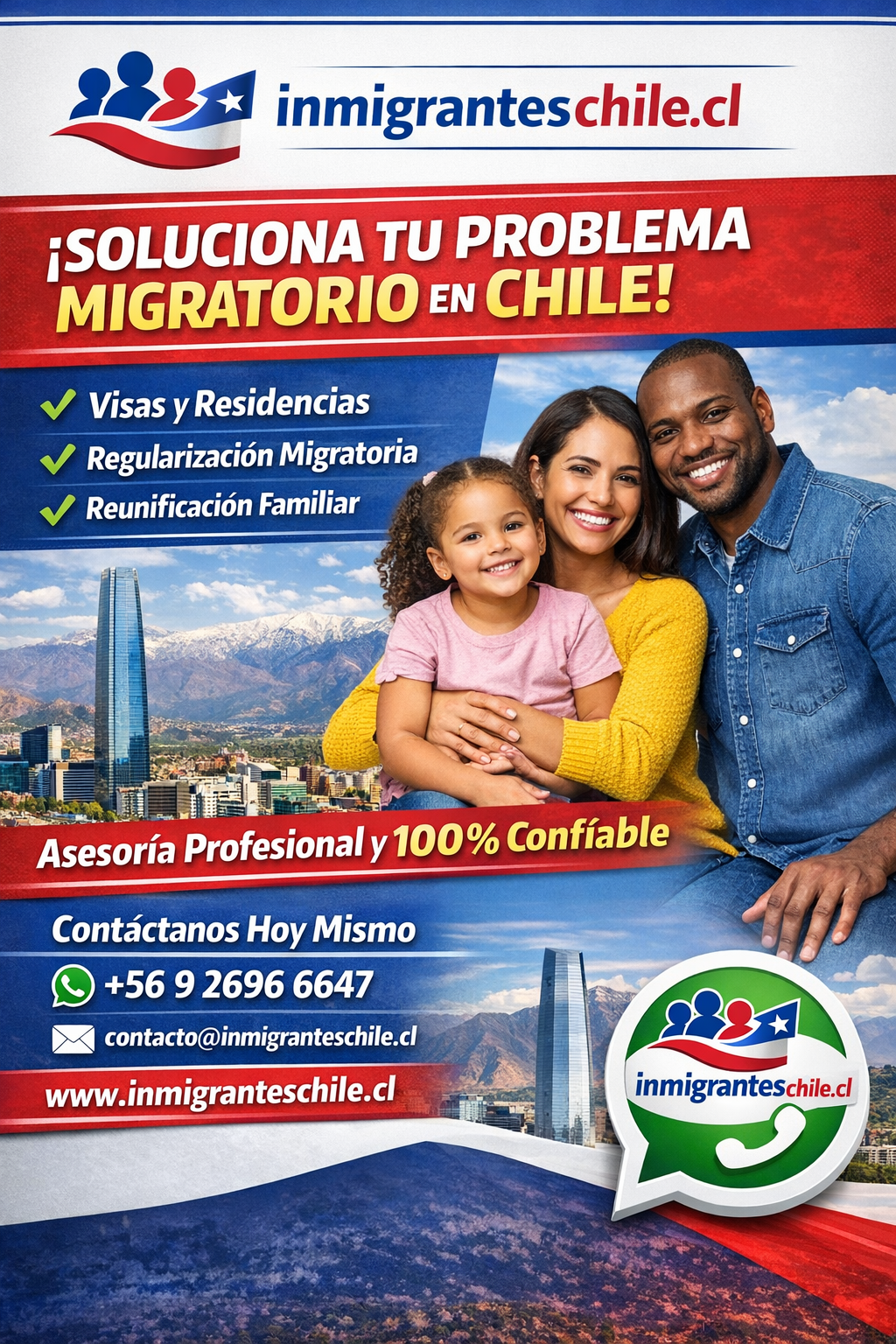 Flyer Inmigrantes Chile